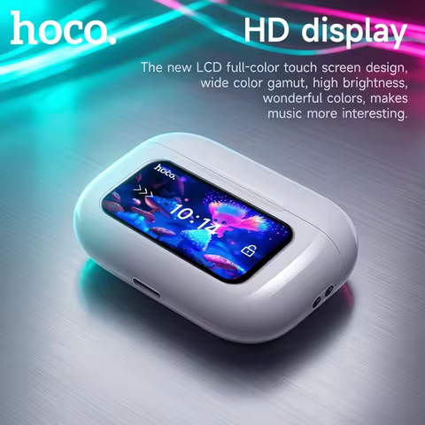 Tai Nghe Bluetooth Hoco EW72 Màn Hình Cảm Ứng Điều Khiển, True Wireless Earbuds