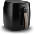 Philips HD9721 Air Fryer - Pemanggang Lemak Rendah 0.8kg, Hitam