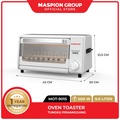 Oven Toaster Listrik Maspion MOT-500 - 9 Liter, 500 Watt