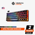 SteelSeries Apex Pro Mini Wireless คีย์บอร์ดเกมมิ่งไร้สาย ขนาดเล็ก 60% สีดำ