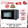 The Baker ESM-60LV2 Oven Elektrik 60L - Hitam
