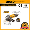 INGCO เครื่องเจียร์ไฟฟ้า 4 นิ้ว 900W รุ่น AG900282