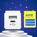 Ổ cắm sạc USB MPE A6USB - Trắng, đen, 220V, 2.1A, có bảo vệ quá tải và khóa an toàn cho trẻ em