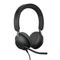 捷波朗 Jabra Evolve2 40 有線貼耳頭戴式耳機
