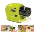 Pengasah Elektrik Swifty Sharp Hijau 14cm x 8.7cm - Pengasah Pisau Canggih dengan Bateri AA