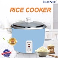 Isonic IRC-1009 Periuk Nasi 1.0L Kapasiti Besar dengan Fungsi Keep Warm