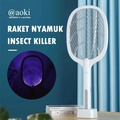 Aoki 2 in 1 Raket Nyamuk