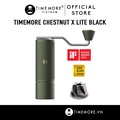 Máy xay cà phê tay Timemore Chestnut X Lite Olive Green - 163mm x 53mm, 40g, Hợp kim nhôm nguyên khối