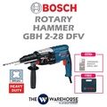 Bosch GBH 2-28 DFV Rotary Hammer SDS Plus 820W - Alat Bor Profesional dengan Vibration Control
