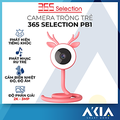 Camera Trông Trẻ 365 Selection PB1 - Độ Phân Giải 2K, Phát Hiện Tiếng Khóc, Cảm Biến Nhiệt Độ Độ Ẩm, Hồng