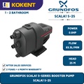 Pompa Tekan Smart Grundfos SCALA1 5-25 untuk Penggunaan Rumah dan Komersial Ringan