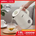 Ấm siêu tốc Goldsun GKT2644 dung tích 1.8L, màu nâu, công suất 1500W