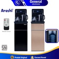 Dispenser Arashi AMD-02B Galon Bawah - Air Panas & Dingin Digital