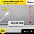 Gongniu GNID-G3050 Stop Kontak Multi Switch 5 Lubang 3M Extension Cord