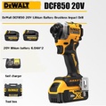 DeWalt DCF850 18V XR Brushless Compact Impact Driver - Alat Pemutar Skru Ringkas dan Kuat
