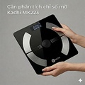 Cân điện tử Kachi MK-223 - Phân tích chỉ số cơ thể qua Bluetooth, màu đen