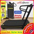 ADSports AD999 Manual Treadmill Peralatan Kecergasan Lipat 3 Tahun Waranti