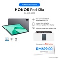 Honor Pad 9 - Tablet 12.1" - Wi-Fi - 8GB RAM - 256GB ROM