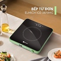 Bếp từ đơn Elmich ICE-3879 - Xanh Mint, 2100W, Kích thước 310x325mm