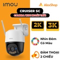 Imou Cruiser SC 5MP CCTV Outdoor - Kamera Pengawasan Berwarna Malam dengan Penjelmaan Pintar