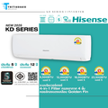 Hisense KD Series แอร์ติดผนัง Inverter R32 9500-24000BTU