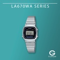 Casio LA670WA-1D Jam Tangan Digital Klasik Baja Antikarat