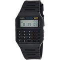 Casio CA-53W-1Z Jam Kalkulator Digital Hitam Perak