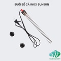 Sunsun GB-25W - Máy sưởi bể cá inox 25W, màu bạc, kích thước 25x5x5 cm