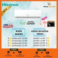Hisense AI13KAGS Inverter Air Conditioner 1.5HP - Penghawa Dingin Canggih untuk Kepentingan Rumah