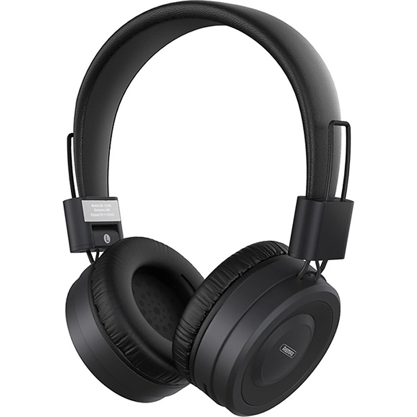 Tai nghe Bluetooth chụp tai Remax RB-725HB Pro - Đen, 40mm Driver, Pin 12h
