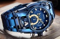 Invicta Bolt ZBUIS CP 557 - Jam Tangan Pria Stainless Steel dengan Tanggal Aktif