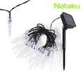 Nataku ไฟตกแต่งโซล่าเซลล์ ไฟกระพริบ 5เมตร ประหยัดพลังงาน