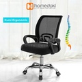 Homedoki Kursi Putar - Kursi Gaming / Kantor Ergonomis, 4 Warna Pilihan