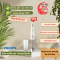 Máy xay cầm tay Philips HR2534/00 - Dung lượng 0.5L, 650W, Thép không gỉ