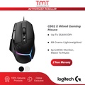Logitech G502 X Gaming Mouse - Hitam