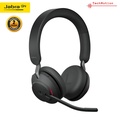 Jabra Evolve2 65 MS Stereo - Headphone On-ear Hitam dengan Bateri 37 Jam dan ANC