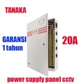 Tanaka 20A POWER SUPPLY PANEL BOX CCTV 18ch 12v dc psu led adaptor Power Supply