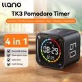 Pomodoro Cube Pomodoro Timer จับเวลาดิจิตอล พลาสติก 4.6x4.3cm สำหรับการทำงาน การเรียน และการทำอาหาร