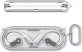 Nothing Ear In-Canal Wireless Earbuds - 11mm Ceramic Drivers, Up to 45dB Noise Cancellation, IP54/55, White/Black