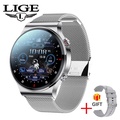 LIGE I67 Smart Watch Phone Full Touch Screen Sport Fitness Watch IP67 Waterproof Bluetooth Connection