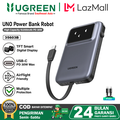UGREEN 80700 Power Bank 10000mAh Ultra Slim Two-Way Fast Charging 20W Putih