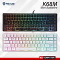 Rexus K68M Keyboard Gaming Mini Battlefire Mechanical Keyboard