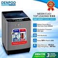 Denpoo DWF-093HT Mesin Cuci Full Otomatis Top Loading