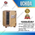 Brankas Uchida BK-90-6 Safe Deposit Box Tahan Api dan Air