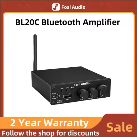Fosi Audio BL20C Penguat Kuasa Bluetooth 2.1 CH