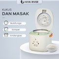 HAN RIVER HRRC04 Rice Cooker Mini 1L Pink