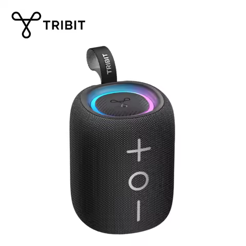 Tribit StormBox Mini - Speaker Bluetooth Portabel 360° Surround Sound, IPX7 Waterproof