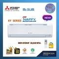 แอร์มิตซูบิชิ รุ่น MSY-KY24VF แอร์ติดผนัง HAPPY INVERTER 22519 BTU