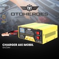 OTOHEROES Charger Aki Mobil MF-2B 12V/24V 10A Cerdas