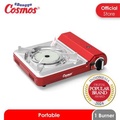 Kompor Gas Portable Cosmos CGC 123 P, Stainless Steel, Cocok untuk Traveling